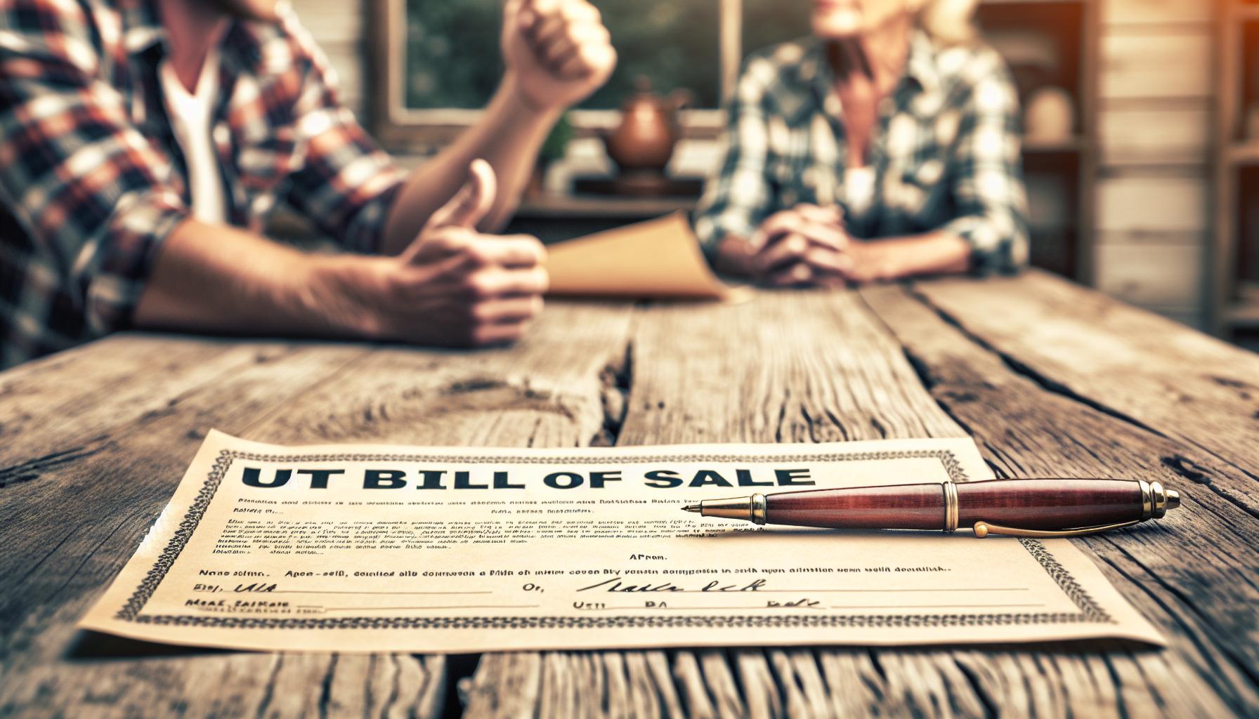 Understanding Utah Bill of Sale: A Comprehensive Guide for Buyers and Sellers